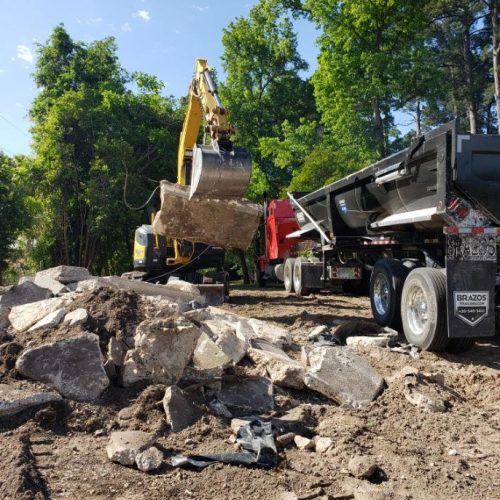 Concrete Demo and Haul-Off