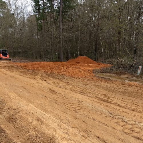 Covering Culverts With Clay